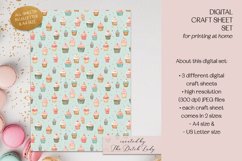 Cute Bakery Craft Sheets - 3 Printable JPEG File Product Image 4