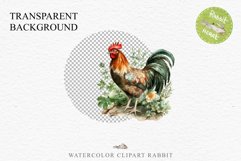 Watercolor Cute Baby Chicken Chick Floral Farm Hen Clipart png Transparent Print for invitation t-shirt designs sublimation kids printable digital watercolor baby chicken Floral png, Hen Chick Clipart,  sublimation, kawaii clip art, easter eggs