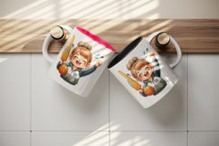Watercolor cute basketball mom mother woman holding foam finger ball print 20 oz tumbler skinny mug wrap clipart t-shirt sublimation printable design