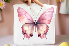 Watercolor Cute Butterfly Clipart Product Image 2
