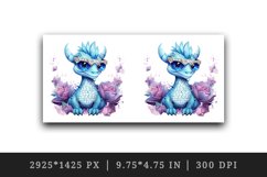 Watercolor cute cool dragon fantasy animal superstar sunglasses sparkle 20 oz tumbler skinny mug wrap clipart t-shirt sublimation printable design