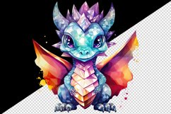 Watercolor cute cool glamour dragon fantasy animal superstar sunglasses sparkle 20 oz tumbler skinny mug wrap clipart sublimation printable design