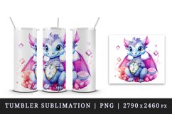 Watercolor cute cool glamour dragon fantasy animal superstar sunglasses sparkle print design wrap sublimation bundle for 20 oz tumbler