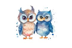 Watercolor Cute Couple Owl Clipart Bundle,clipart,digital download,colorful artwork,digital planner,digital paper,watercolor clip art,digital prints,instant download,wall art,owl clip art,watercolor owl,owl digital paper,witchcraft clipart,clipart