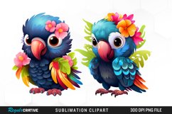 Cute Crows Illustration PNG Clipart Product Image 1