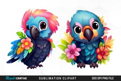 Cute Crows Illustration PNG Clipart Product Image 1