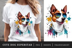 Watercolor cute animals superstar sublimation designs bundle Product Image 2