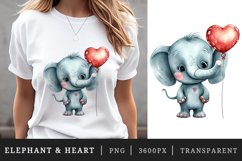 Animal &amp; heart t-shirt sublimation print designs bundle png Product Image 5