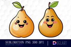 Watercolor Cute Food Clipart Bundle, Sublimation PNG Product Image 4