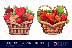 Watercolor Cute Fruits Clipart Bundle Product Image 4