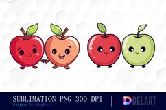 Watercolor Cute Fruits Clipart Bundle Product Image 2
