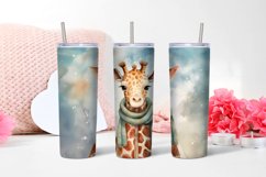 Watercolor Cute Giraffe Cup Wrapper, 20 oz Product Image 2