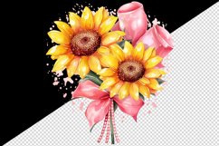 Watercolor cute glamour sunflowers flowers floral sparkle shining diamonds 20oz tumbler skinny mug wrap clipart t-shirt sublimation printable design