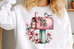 Watercolor Cute mail clipart Product Image 3