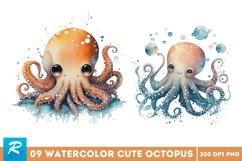 watercolor,aquarelle,animal,child,children,wall art,wildlife,nature,art,octopus,pieuvre,Tintenfisch Aquarell,Clipart Unterwasserwelt,Baby Oktopus,Süßes Baby Tier,Krake Watercolor Clipart,Digitaler Download,Wanddekoration,Kinderzimmer Dekor,Meerestiere,Nie