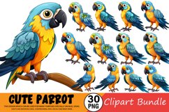 Parrot Clipart,Parrots Clipart,Parrot Png,Tropical Clipart,Birds Clipart,Parrot Digital,