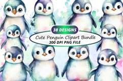 Penguin Clipart,Penguin Png,Cute Penguin Clipart,Penguin Love Png,Penguin With Hearts,Penguin Watercolor,Baby Penguin Clipart,Cute Penguins,Penguin Clipart,Penguin PNG,Winter Animals,Sublimation Bundle,Digital Download,Winter Clipart,Penguin Illustration,