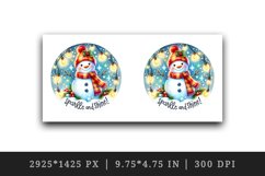 Watercolor cute snowman scarf hat lights Sparkle Shine Christmas quote print 20oz tumbler skinny mug wrap clipart t-shirt sublimation printable design