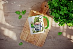 St Patricks Day Gnome mug, cup wrap sublimation design png Product Image 4