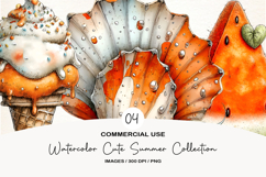 Watercolor Cute Summer Collection Product Image 1