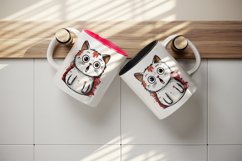 Watercolor cute surprised cat shocked kitty kitten animal funny pet print 20 oz tumbler skinny mug wrap clipart t-shirt sublimation printable design
