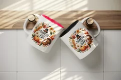Watercolor cute turkey hat Thankful Every Day Thanksgiving quote print 20 oz tumbler skinny mug wrap clipart t-shirt sublimation printable design