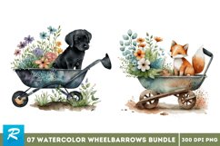 Watercolor Cute Wheelbarrows Clipart Bundle,Stencils,flower png,romantic clipart png,animal clipart,watercolor animal,watercolor puppy,puppy clipart,cute dog png,floral dog clipart,dog portrait clipart,junk journal,puppy clipart bundle,watercolor clipart