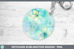 GorgeousWatercolor Keychain design.