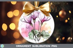 GorgeousWatercolor Ornament design.