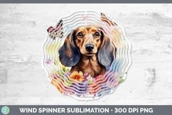 GorgeousWatercolor Wind Spinner design.