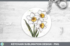 GorgeousWatercolor Keychain design.