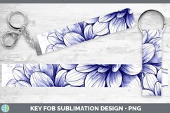 GorgeousWatercolor Key Fob design.