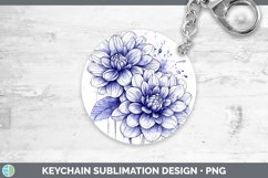 GorgeousWatercolor Keychain design.