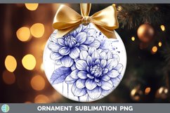 GorgeousWatercolor Ornament design.