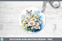 GorgeousWatercolor Keychain design.