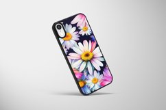 watercolor floral patterns, flowers, daisy patterns, floral digital papers, tumbler, scrapbook, set,