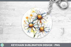 GorgeousWatercolor Keychain design.