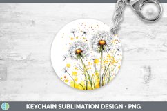 GorgeousWatercolor Keychain design.