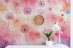 dandelions, dandelions digital paper, floral patterns, floral digital paper, tumbler, flower,, set, 