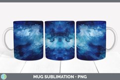 GorgeousWatercolor Mug Wrap design.