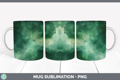 GorgeousWatercolor Mug Wrap design.