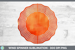 GorgeousWatercolor Wind Spinner design.