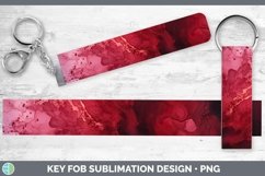 GorgeousWatercolor Key Fob design.