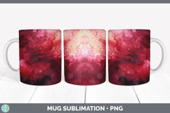 GorgeousWatercolor Mug Wrap design.