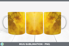 GorgeousWatercolor Mug Wrap design.