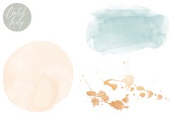Watercolor Field Flower Clipart Set - 25 .PNG Files Product Image 4
