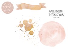 Watercolor Dried Flower Clipart Set - 25 .PNG Files Product Image 5