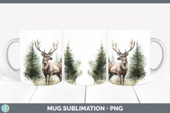 GorgeousWatercolor Mug Wrap design.