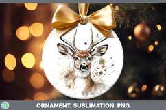GorgeousWatercolor Ornament design.
