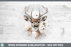 GorgeousWatercolor Wind Spinner design.